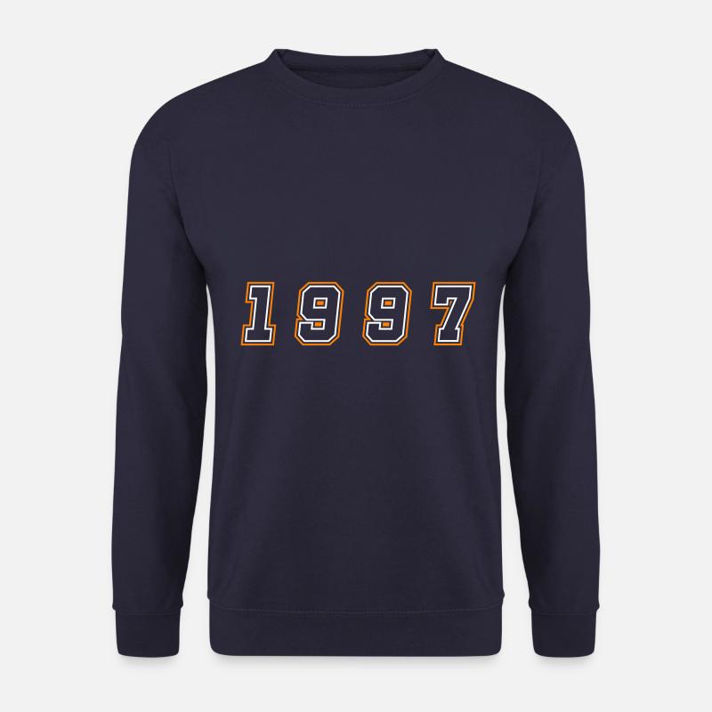 1997 Jahr Zahl - Unisex Pullover - Navy
