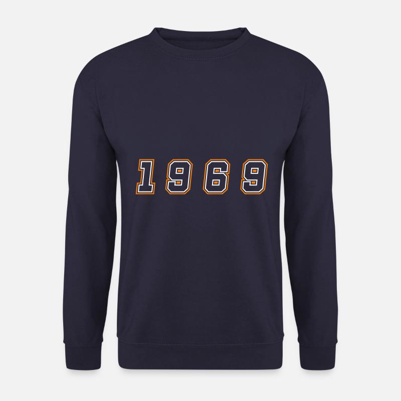 Numéro de l’année 1969 - Sweat-shirt Unisexe - marine