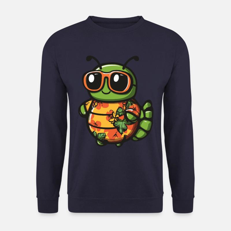 Wurm Lustig Sommer - Unisex Pullover - Navy