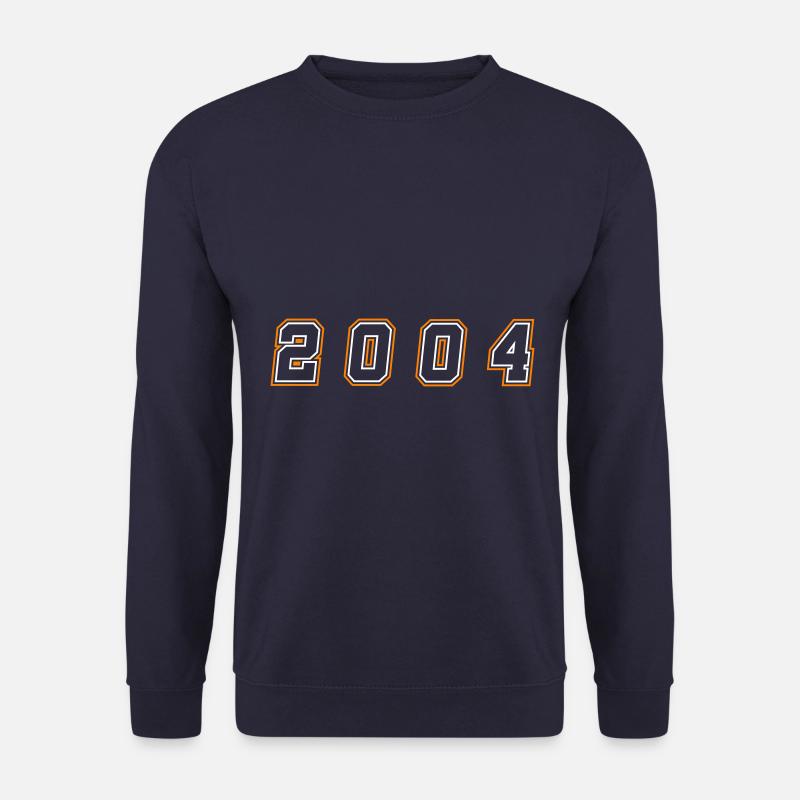 2004 Jahr Zahl - Unisex Pullover - Navy