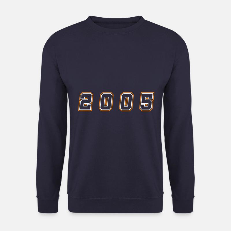 2005 Jahr Zahl - Unisex Pullover - Navy