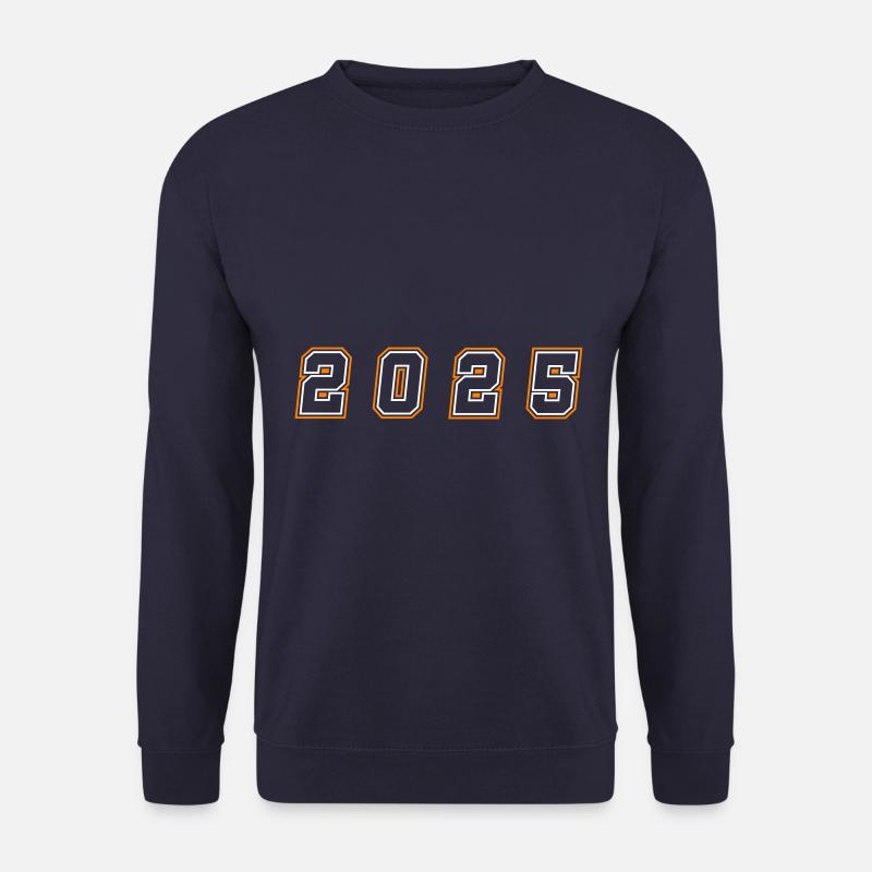 2025 Jahr Zahl - Unisex Pullover - Navy