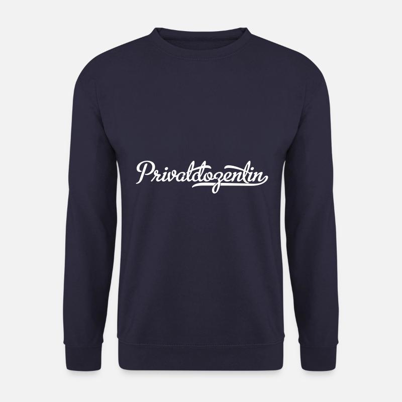 privatdozentinweiss - Unisex Pullover - Navy