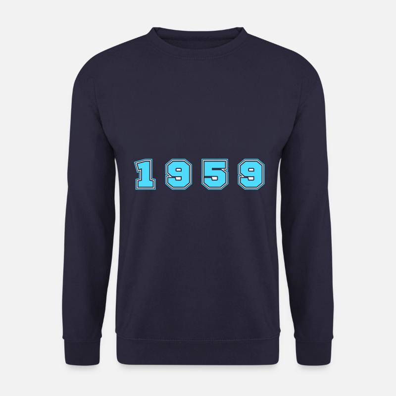 1959 Jahr Zahl - Unisex Pullover - Navy
