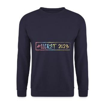 Lloret De Mar 2023 - Unisex Pullover - Navy - Vorne - Alina (178cm) & Michal (187cm)