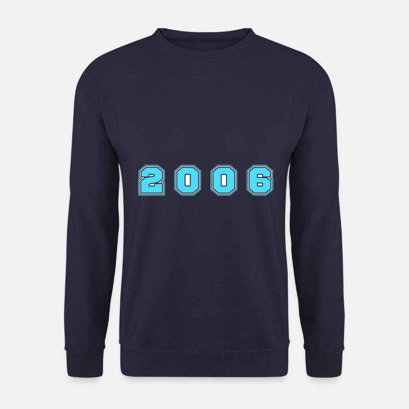 2006 Jahr Zahl - Unisex Pullover - Navy