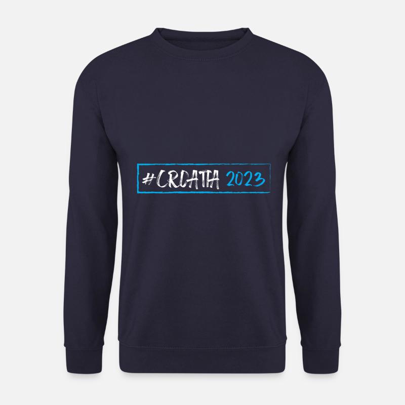 Croatia 2023 - Unisex Pullover - Navy