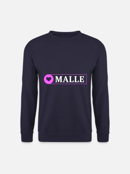 Malle Herz - Unisex Pullover - Navy