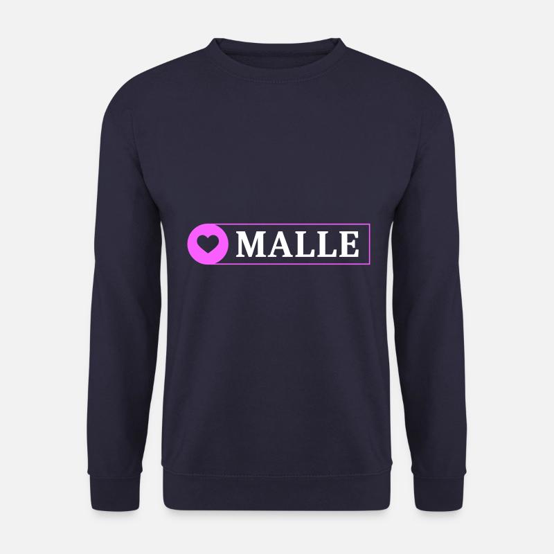 Malle Herz - Unisex Pullover - Navy