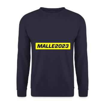 Malle 2023 Majorque - Sweat-shirt Unisexe - marine - Devant - Alina (178cm) & Michal (187cm)