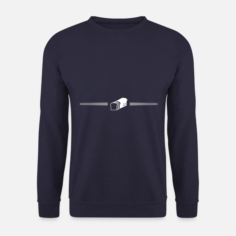 Bread icon line - Unisex Sweatshirt - navy