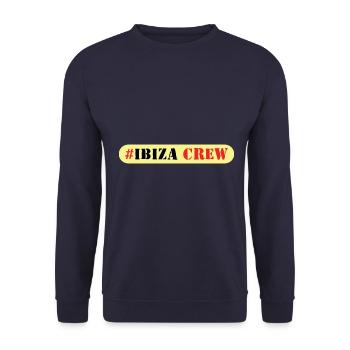 Ibiza Crew - Unisex Pullover - Navy - Vorne - Alina (178cm) & Michal (187cm)
