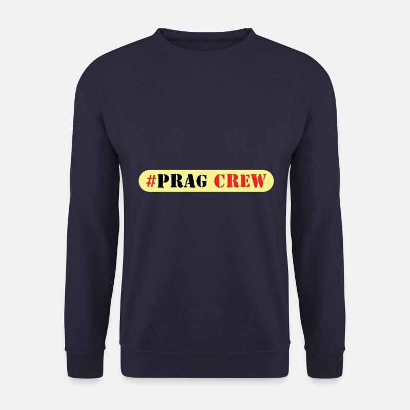 Prag Crew - Unisex Pullover - Navy