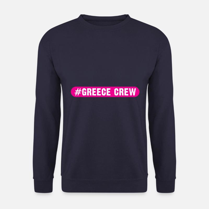 Grèce Équipage - Sweat-shirt Unisexe - marine