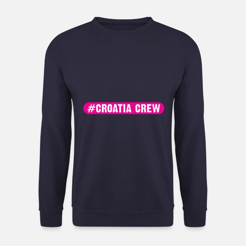 Croatia Crew - Unisex Sweatshirt - navy