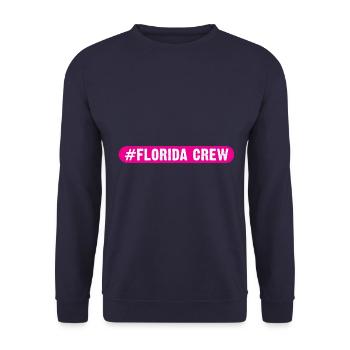 Équipage de Floride - Sweat-shirt Unisexe - marine - Devant - Alina (178cm) & Michal (187cm)