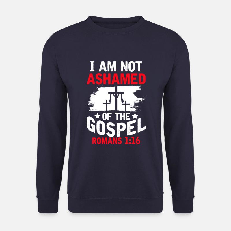 gospel bibel - Unisex Pullover - Navy
