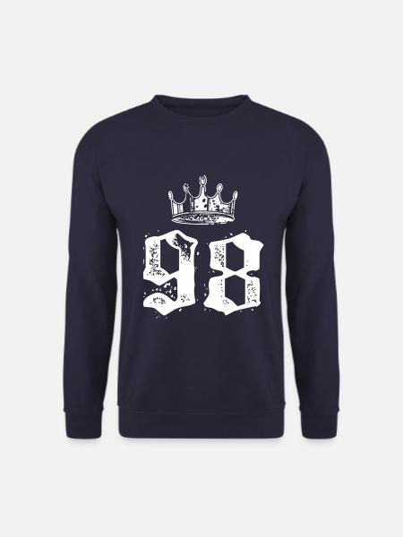 98 Number crown - Unisex Sweatshirt - navy