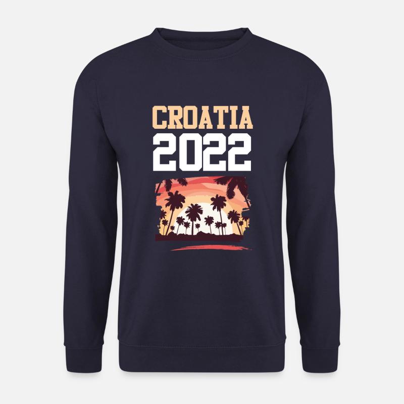Croatia 2022 - Unisex Pullover - Navy
