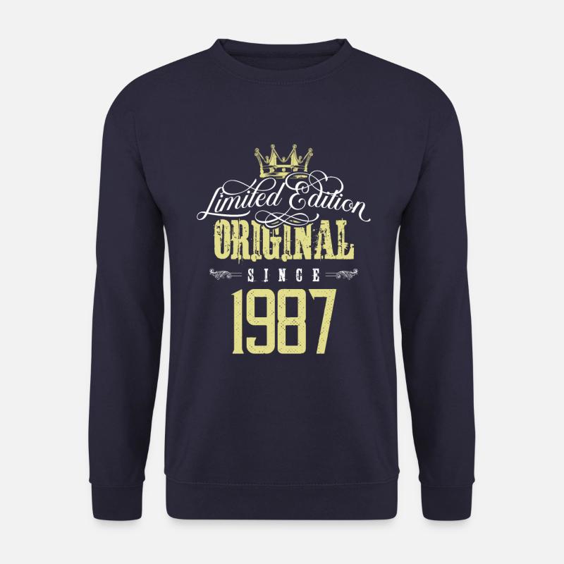 1987 limited edition - Unisex Pullover - Navy