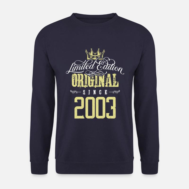Édition limitée 2003 - Sweat-shirt Unisexe - marine