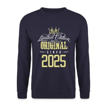 Édition limitée 2025 - Sweat-shirt Unisexe - marine - Devant - Alina (178cm) & Michal (187cm)