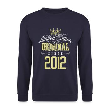 2012 limited edition - Unisex Pullover - Navy - Vorne - Alina (178cm) & Michal (187cm)