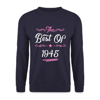 1945 best of - Sweat-shirt Unisexe - marine - Devant - Alina (178cm) & Michal (187cm)