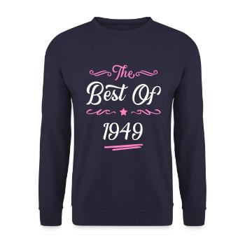 1949 best of - Sweat-shirt Unisexe - marine - Devant - Alina (178cm) & Michal (187cm)