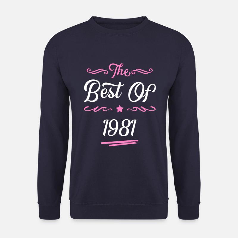 1981 best of - Unisex Pullover - Navy