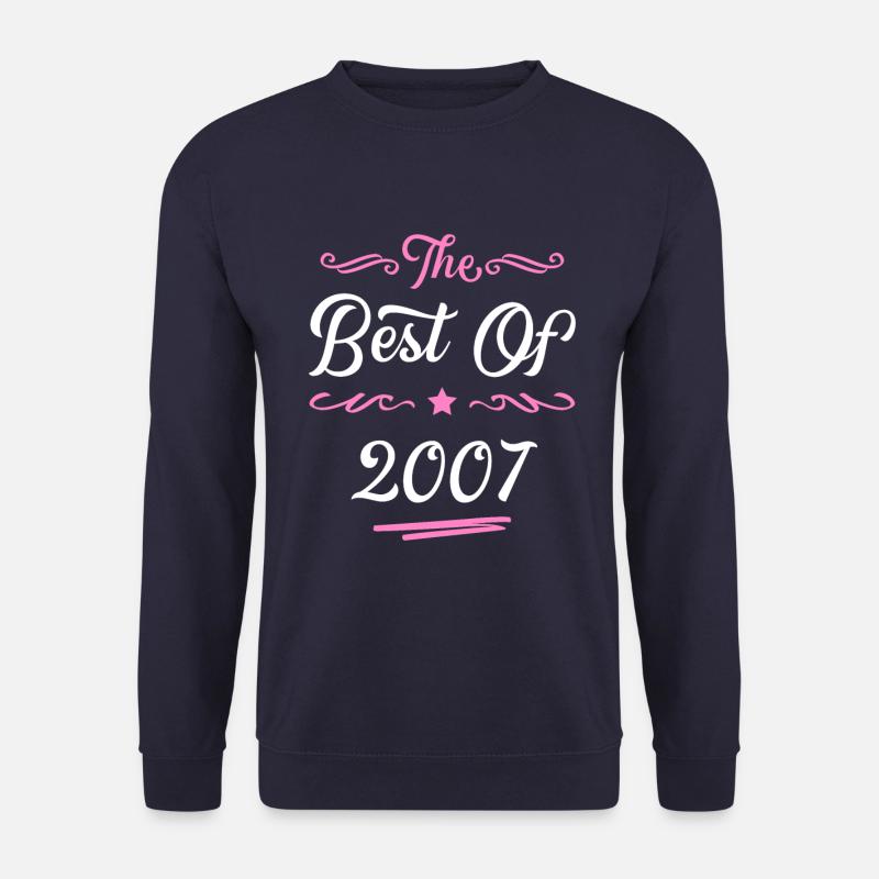 2007 best of - Unisex Pullover - Navy