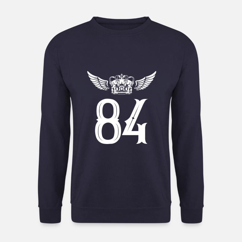 84 Number crown - Unisex Sweatshirt - navy