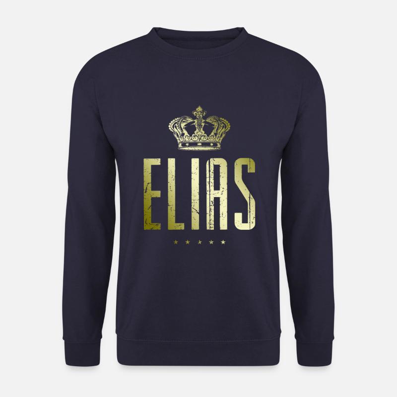 Elias - Unisex Pullover - Navy