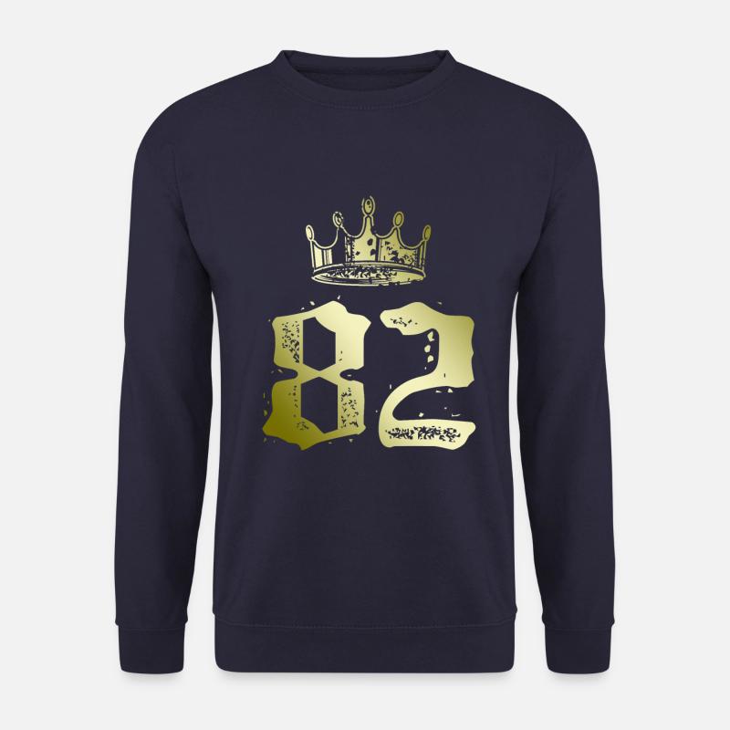 82 Number crown - Unisex Sweatshirt - navy
