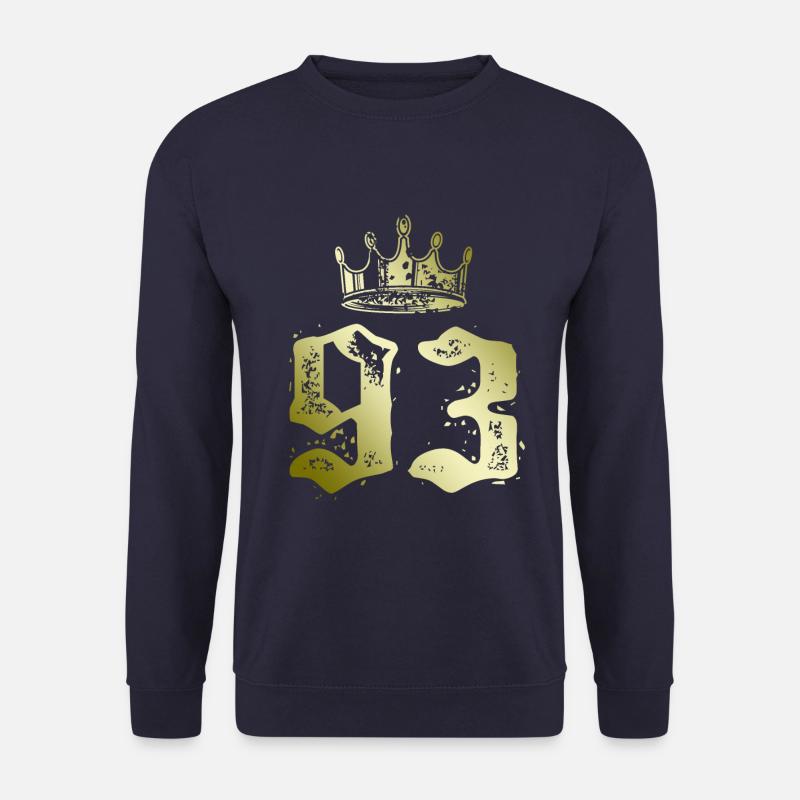93 Zahl Krone - Unisex Pullover - Navy