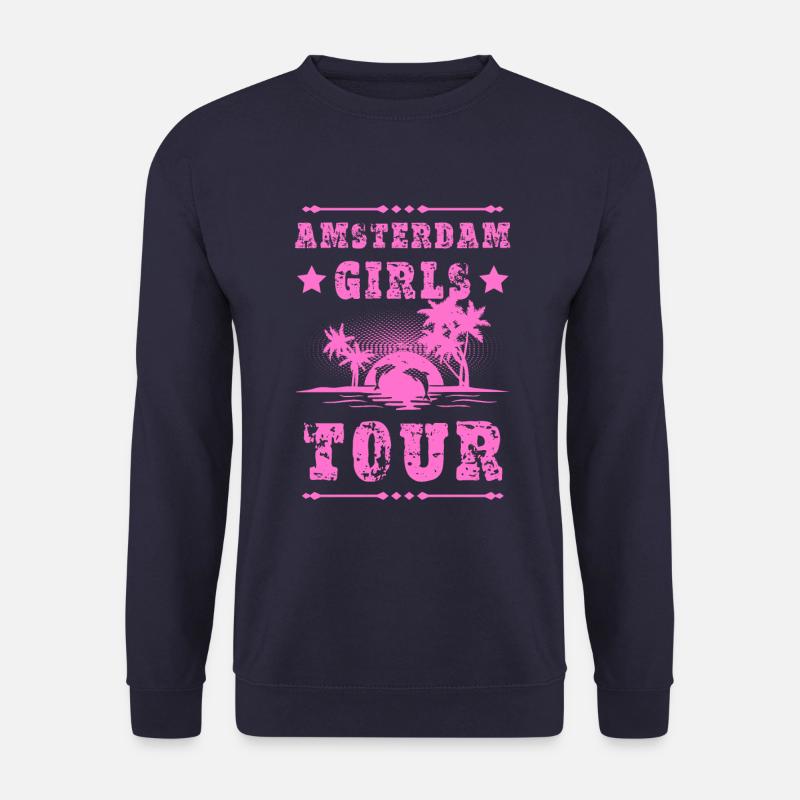Amsterdam Girls Tour - Unisex Pullover - Navy
