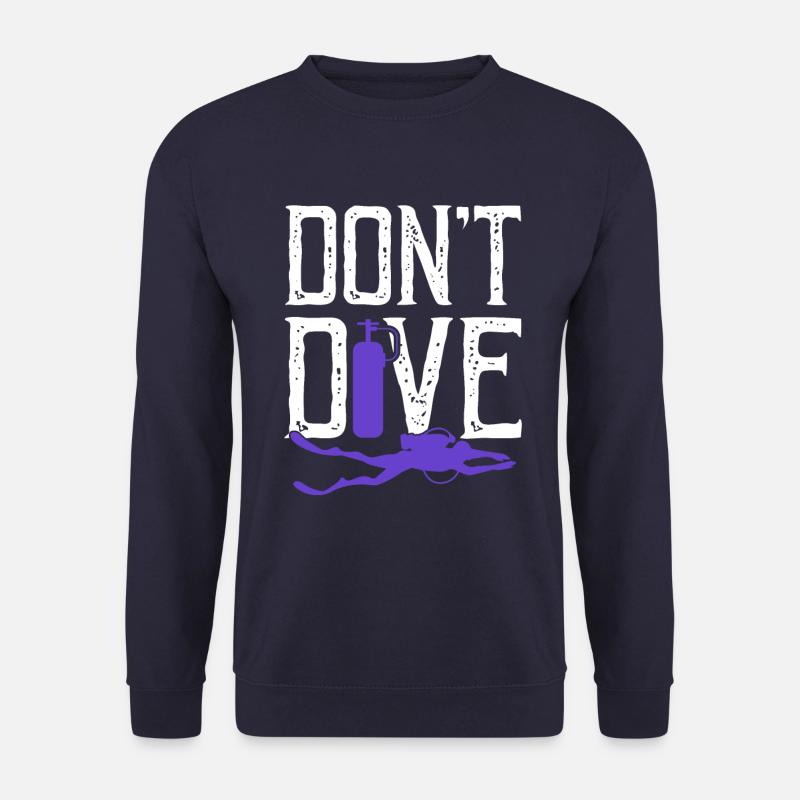 diving divers - Unisex Sweatshirt - navy