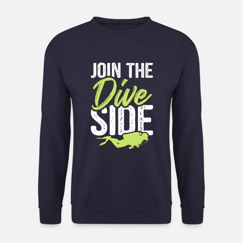 diving divers - Unisex Sweatshirt - navy