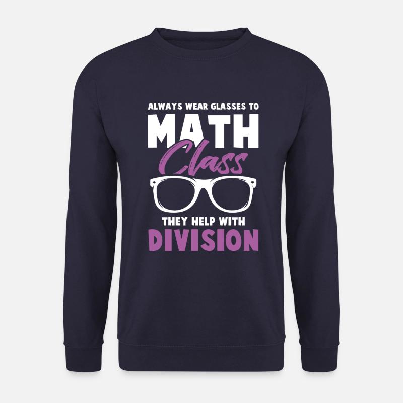 mathematics class - Unisex Sweatshirt - navy