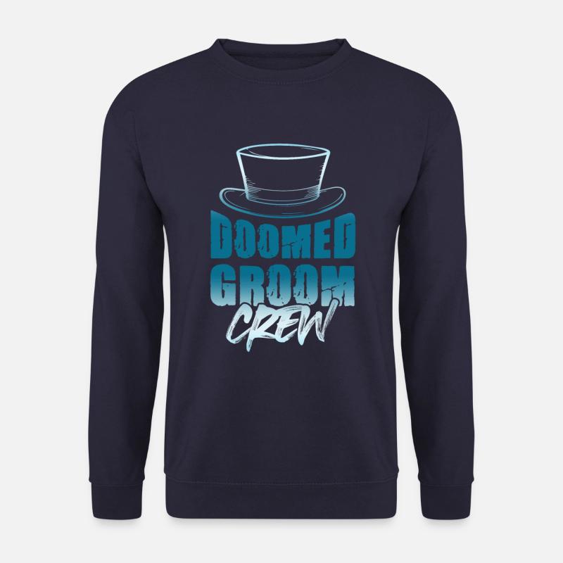bräutigam crew - Unisex Pullover - Navy