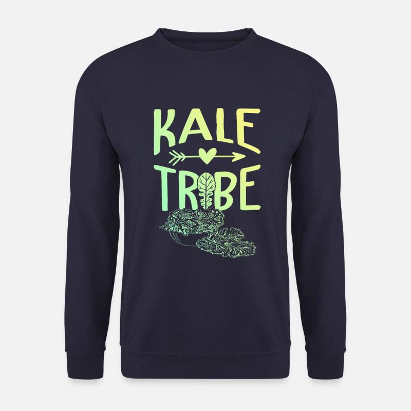 grünkohl kohl vegan - Unisex Pullover - Navy