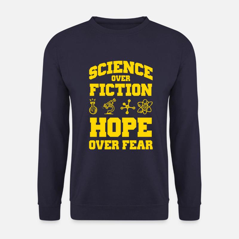 science wissenschaft hoffnung - Unisex Pullover - Navy