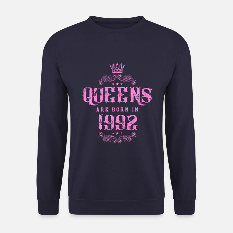 born in 1992 - Unisex Pullover - Navy