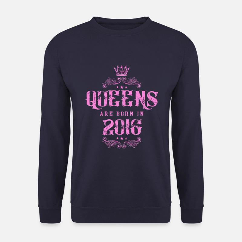 born in 2016 - Unisex Pullover - Navy