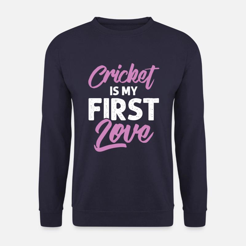cricket first love - Unisex Sweatshirt - navy
