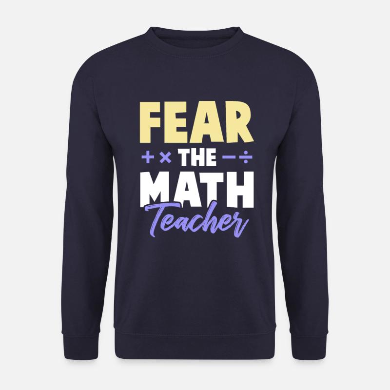 math teacher - Unisex Sweatshirt - navy