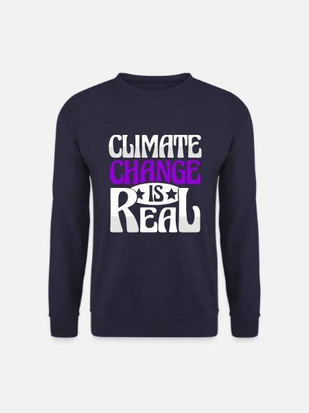 climate change protection - Unisex Sweatshirt - navy
