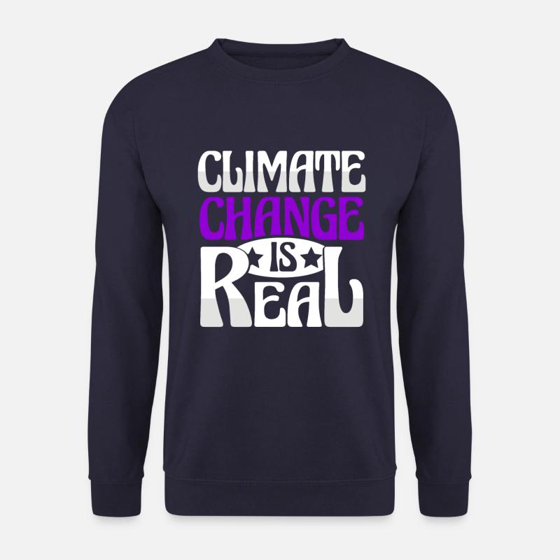 climate change protection - Unisex Sweatshirt - navy
