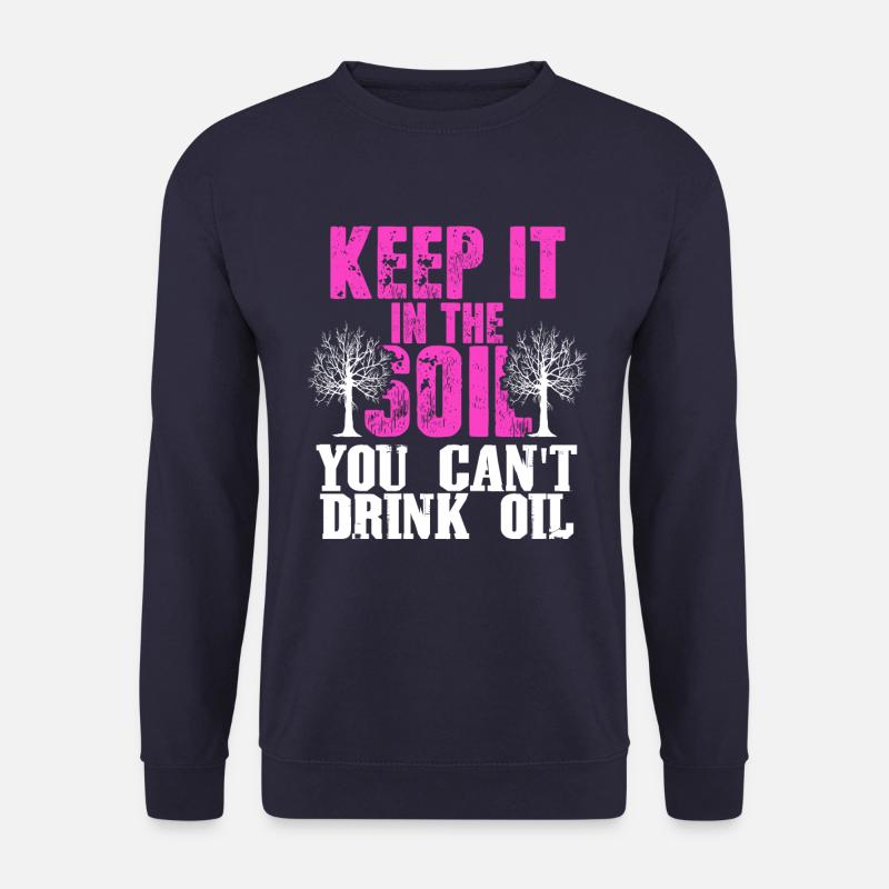 nature conservation environmental protection - Unisex Sweatshirt - navy