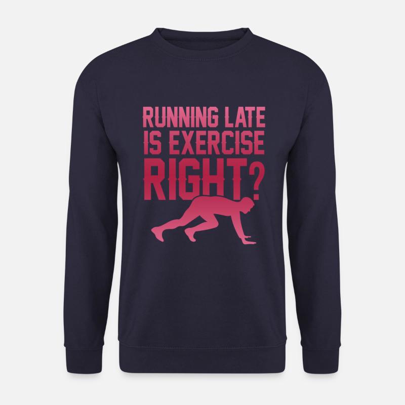 rennen running - Unisex Pullover - Navy